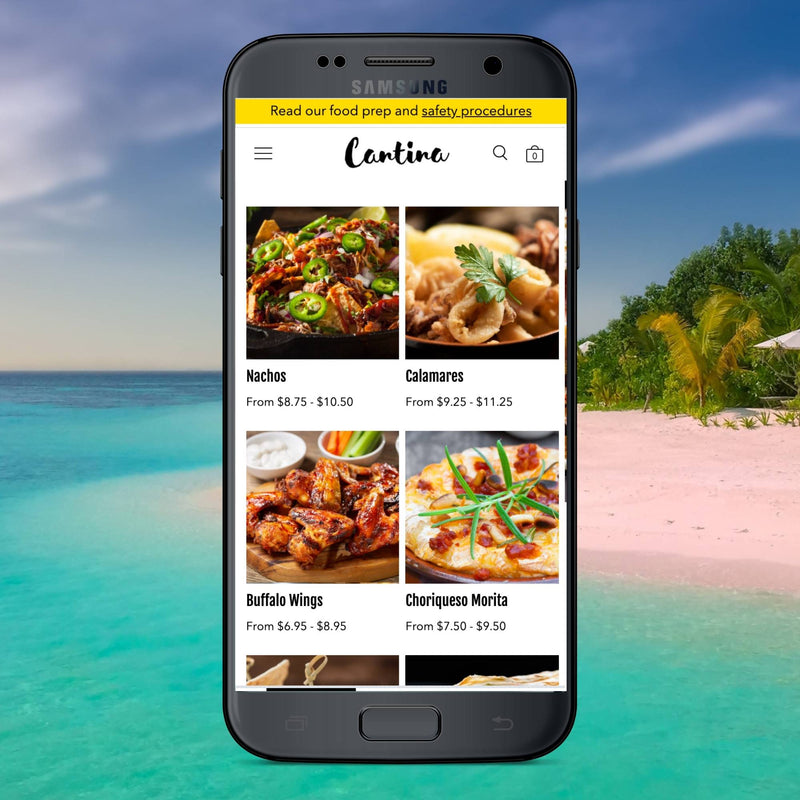 Touch Free Ordering From Isle Key Virgin Islands